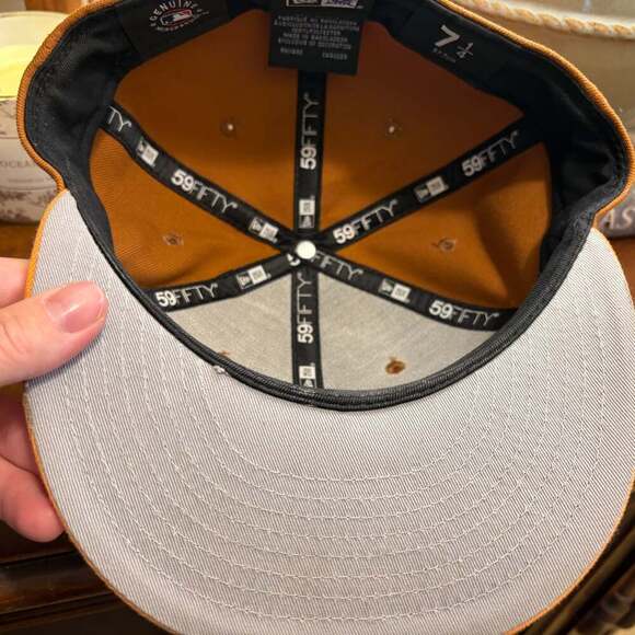 New Era San Francisco Giants Spring Color Two-Tone 9FIFTY Snapback Hat - Brown - Picture 9 of 10